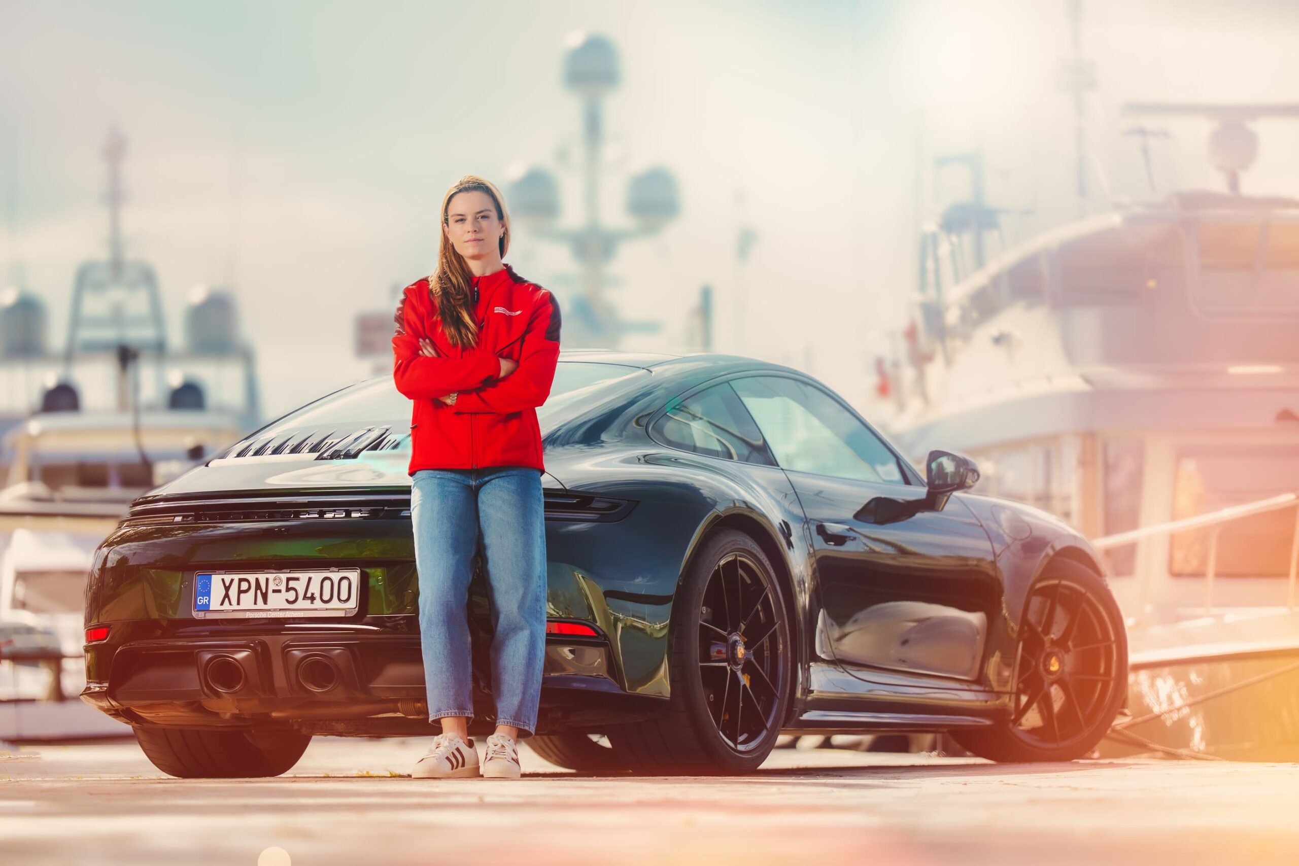 Maria Sakkari x Porsche 911 GTS Maria Sakkari x Porsche 911 GTS