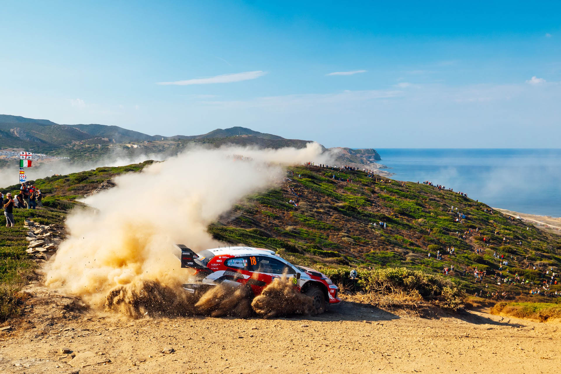 TGR Sardegna Rally 7 (Takamoto Katsuta, Aaron Johnston) TGR Sardegna Rally 7 (Takamoto Katsuta, Aaron Johnston)