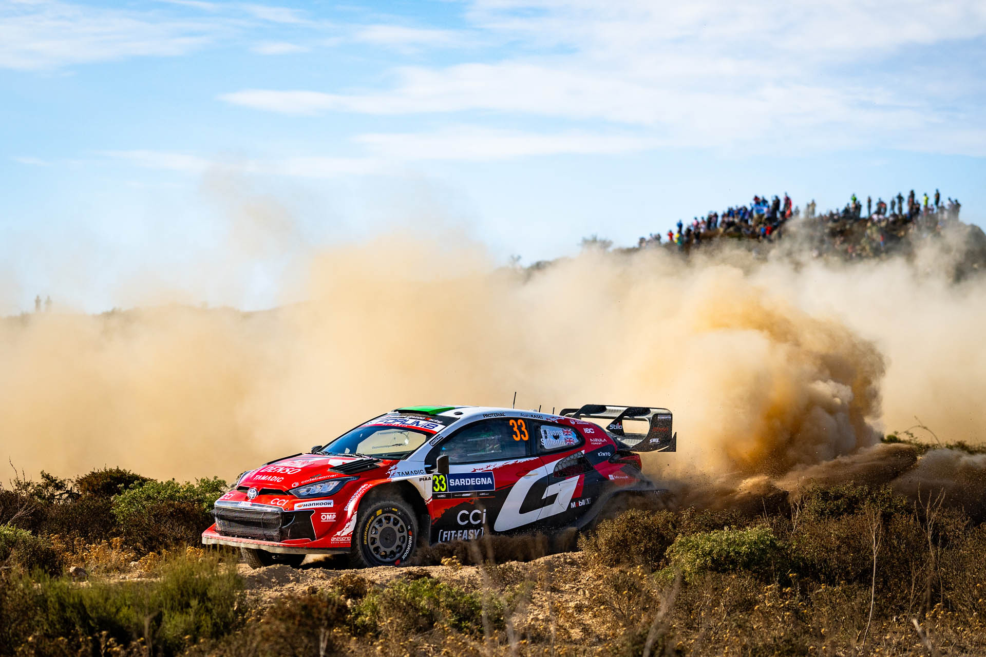 WRC Elfyn Evans (Toyota) 2026 Rally Sardegna WRC Elfyn Evans (Toyota) 2026 Rally Sardegna