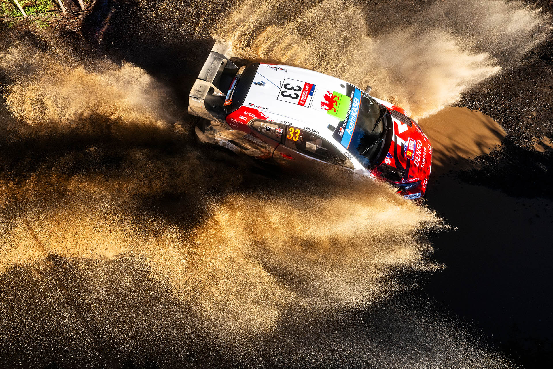 WRC Elfyn Evans (Toyota) WRC Elfyn Evans (Toyota)